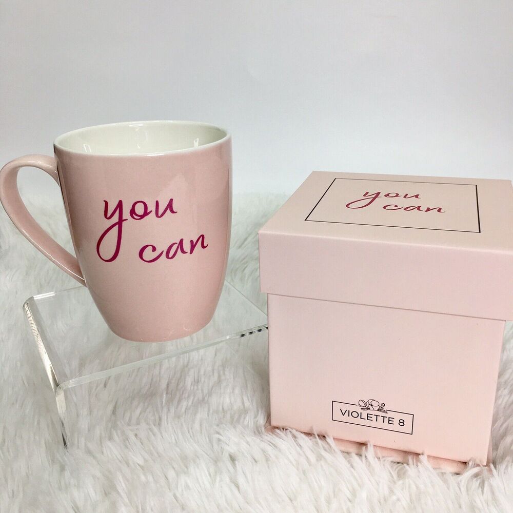 Inspirational "You Can" Mug/Tea Cup ~ New With Decorative Magnetic Close‎ Box